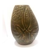 Hand Crafted Stoneware Pottery Vase 10"