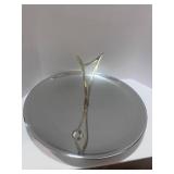 MCM Kromex Spinning Serving Tray
