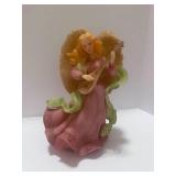 Beautiful Vintage Resin Angel Music Box