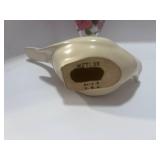 Misc. Lot Hand painted Vase 6", Mis Match Cup and Saucer and Dove