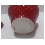 1949 Hazel Atlas Strawberry Jam Pot 3"