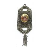 24K Gold Plated Limoges Cameo Décor