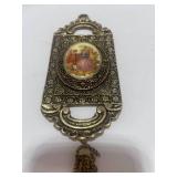 24K Gold Plated Limoges Cameo Décor