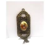 24K Gold Plated Limoges Cameo Décor