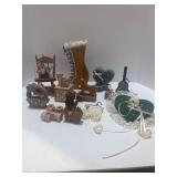 Bag of Miscellaneous Wooden Figurines