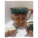 Set of Toby Mugs and Sale and Peppers