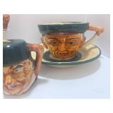 Set of Toby Mugs and Sale and Peppers