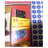 Vintage Bingo-Matic Game 1954 Complete