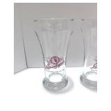 3 Leinenkuegel Beer Glasses 5"