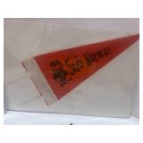 3 Pennants 4" X 9" Good Luck, Sub Normal and P.U.