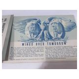1937 HJ Heinz Company Famous Air Pilots Stamp Card Booklet