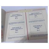 1935 HJ Heinz Company Modern Aviation Stamp Card Booklet Letter and 2 Stamps