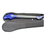 DeArmond Ashbory Electric Bass Guitar in a Gig Bag DeArmond Ashbory Electric Bass Guitar in a Gig Bag