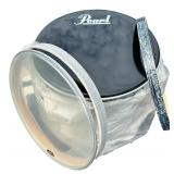 Pearl Vision VSX 5-Piece Fusion Drum Set, Strata Blue Chromie with Extras, No Cymbals or Stool Pearl Vision VSX 5-Piece Fusion Drum Set, Strata Blue Chromie with Extras, No Cymbals or Stool