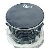 Pearl Vision VSX 5-Piece Fusion Drum Set, Strata Blue Chromie with Extras, No Cymbals or Stool Pearl Vision VSX 5-Piece Fusion Drum Set, Strata Blue Chromie with Extras, No Cymbals or Stool