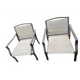 Staton 4-piece Patio Furniture Conversation Set, Beige, Metal by Mainstay ** Staton 4-piece Patio Furniture Conversation Set, Beige, Metal by Mainstay **