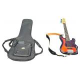 Fender Squier Precision Bass V Electric Bass Guitar, 5-string model: Sunburst Finish Fender Squier Precision Bass V Electric Bass Guitar, 5-string model: Sunburst Finish