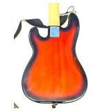 Fender Squier Precision Bass V Electric Bass Guitar, 5-string model: Sunburst Finish Fender Squier Precision Bass V Electric Bass Guitar, 5-string model: Sunburst Finish