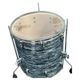 Pearl Vision VSX 5-Piece Fusion Drum Set, Strata Blue Chromie with Extras, No Cymbals or Stool Pearl Vision VSX 5-Piece Fusion Drum Set, Strata Blue Chromie with Extras, No Cymbals or Stool