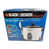 BLACK+DECKER 16-Cup Multi-Use Rice Cooker BLACK+DECKER 16-Cup Multi-Use Rice Cooker