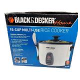 BLACK+DECKER 16-Cup Multi-Use Rice Cooker BLACK+DECKER 16-Cup Multi-Use Rice Cooker