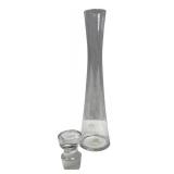 Etched Glass Decanter and a Set of 6 Matching Glasses Etched Glass Decanter and a Set of 6 Matching Glasses