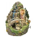 Angel Playing Musical Instrument/Swans/Waterfall Musical Statue Angel Playing Musical Instrument/Swans/Waterfall Musical Statue