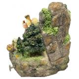 Angel Playing Musical Instrument/Swans/Waterfall Musical Statue Angel Playing Musical Instrument/Swans/Waterfall Musical Statue