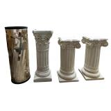 Roman Pillar Bundle // Outdoor Tall Planter