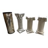 Roman Pillar Bundle // Outdoor Tall Planter