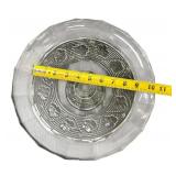 Vintage 12" Anchor Hocking Avalon Clear Glass Round Platter Vintage 12" Anchor Hocking Avalon Clear Glass Round Platter