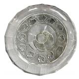 Vintage 12" Anchor Hocking Avalon Clear Glass Round Platter Vintage 12" Anchor Hocking Avalon Clear Glass Round Platter