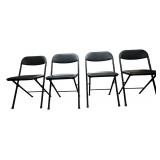 Folding Chairs Portable Metal with Ultra Soft PU Padded Cushion Seats (6) Folding Chairs Portable Metal with Ultra Soft PU Padded Cushion Seats (6)