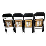 Folding Chairs Portable Metal with Ultra Soft PU Padded Cushion Seats (6) Folding Chairs Portable Metal with Ultra Soft PU Padded Cushion Seats (6)