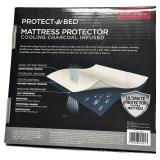 Protect-A-Bed Cooling Charcoal Infused Mattress Protector Protect-A-Bed Cooling Charcoal Infused Mattress Protector