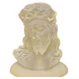 Vintage Frosted Jesus Lamp Head ** Vintage Frosted Jesus Lamp Head **