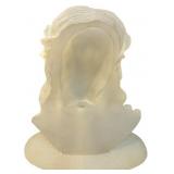 Vintage Frosted Jesus Lamp Head ** Vintage Frosted Jesus Lamp Head **