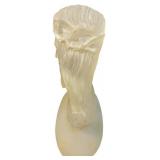 Vintage Frosted Jesus Lamp Head ** Vintage Frosted Jesus Lamp Head **
