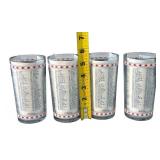 2017 Four Official 143rd Kentucky Derby Mint Julep Glasses 2017 Four Official 143rd Kentucky Derby Mint Julep Glasses