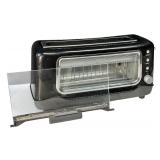 ClearView Long Slot Toaster: See-Through 2-Slice Bagel Toaster, Spot Clean ClearView Long Slot Toaster: See-Through 2-Slice Bagel Toaster, Spot Clean