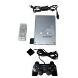 Sony PlayStation 2 Game Console with One Remote, Memory Card and Wired Controller Sony PlayStation 2 Game Console with One Remote, Memory Card and Wired Controller