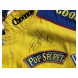 vintage AUTOGRAPHED 2XL NASCAR racing jacket, specifically a Bobby Labonte #43 Cheerios jacket vintage AUTOGRAPHED 2XL NASCAR racing jacket, specifically a Bobby Labonte #43 Cheerios jacket