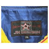 vintage AUTOGRAPHED 2XL NASCAR racing jacket, specifically a Bobby Labonte #43 Cheerios jacket vintage AUTOGRAPHED 2XL NASCAR racing jacket, specifically a Bobby Labonte #43 Cheerios jacket