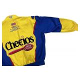 vintage AUTOGRAPHED 2XL NASCAR racing jacket, specifically a Bobby Labonte #43 Cheerios jacket vintage AUTOGRAPHED 2XL NASCAR racing jacket, specifically a Bobby Labonte #43 Cheerios jacket