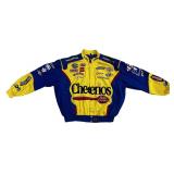 vintage AUTOGRAPHED 2XL NASCAR racing jacket, specifically a Bobby Labonte #43 Cheerios jacket vintage AUTOGRAPHED 2XL NASCAR racing jacket, specifically a Bobby Labonte #43 Cheerios jacket