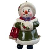 Vintage Ceramic Snowman Ornaments Bundle (5) Vintage Ceramic Snowman Ornaments Bundle (5)