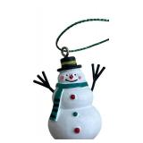 Vintage Melrose International Clay Dough Snowman Ornaments (4) Vintage Melrose International Clay Dough Snowman Ornaments (4)