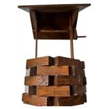 Wooden wishing well Wooden wishing well