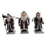Belsnickle Santa figurine Ornaments // Vintage-inspired Santa Claus figurine Ornaments  (3) Belsnickle Santa figurine Ornaments // Vintage-inspired Santa Claus figurine Ornaments  (3)
