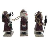 Belsnickle Santa figurine Ornaments // Vintage-inspired Santa Claus figurine Ornaments  (3) Belsnickle Santa figurine Ornaments // Vintage-inspired Santa Claus figurine Ornaments  (3)